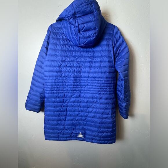 L.L.Bean Girls’ Ultra Light Down Puffer Coat Longer Length Size 14 / 16 - Picture 2 of 10